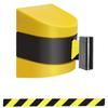 Telescopic Belt Wall Mount Caution Belt Yellow Black Striped Safety Cordon  Crowd Control