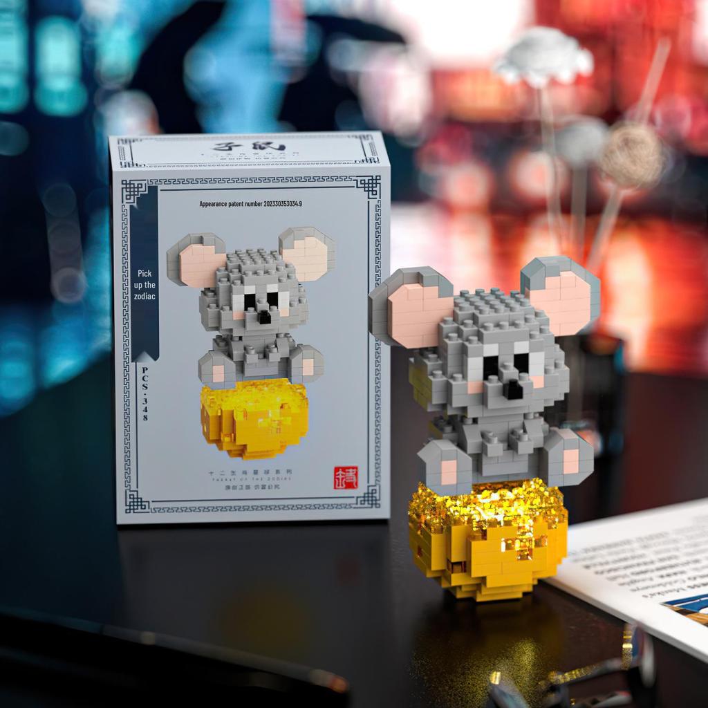 Конструктор Зодиак Планеты - Совместим с LEGO, Модная сборная игрушка в подарок для детей