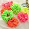 Премиальные scrunchies темных тонов Элегантная большая резинка для волос для женщин Эстетичный Офисный Шик Модный аксессуар для волос