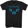 Футболки с коротким рукавом для взрослых с логотипом рок-группы Weezer и текстами песен (печать спереди и сзади)
