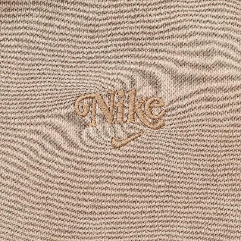 Nike Club AS NSW PO FT HDY Fine Solid Color Comfortable Soft Versatile Hoodie Men Hoodies Khaki HQ4954200