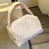 Large-capacity Makeup Bag Canvas Toiletry Bag Fashion Small Floral Handbag