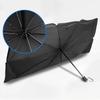 Car Windshield SunShades Umbrella Foldable w/ Pull Ring Auto Front Window Cover for UV Ray Block & Sun Heat Car parasol