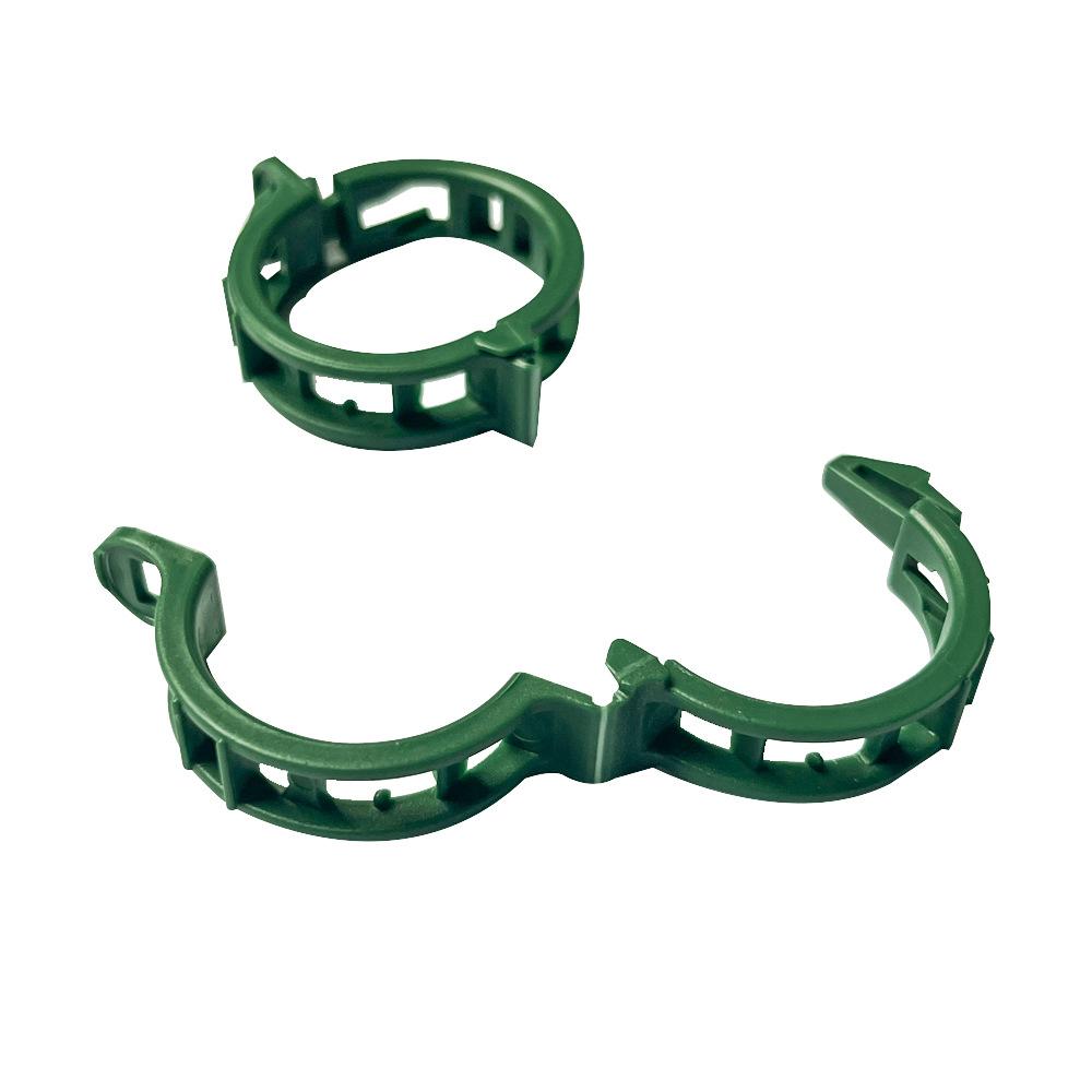 50 шт. защищенные пластиковые зажимы для растений, обновленные зажимы для поддержки растений, садовые зажимы для вьющихся растений, пластиковые зажимы для шпалер, зажимы для фиксации растений, овощей