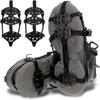 Ice Cleats Snow Spikes for Shoes and Boots, Traction Cleats Crampon with 24 Ice Snow Grips, Winter Outdoor Non-Slip Crampon