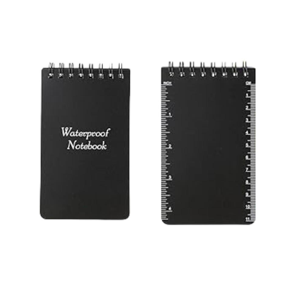 Waterproof Small Notebook Tactical All Weather Pocket Notepads Mini Spiral Memo Pad Note Pads For Outdoor Home Office School Gif