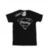 DC Comics Womens/Ladies Superman Marble Logo Cotton Boyfriend T-Shirt