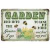 Sometimes I Wet My Plants Dirty Hoe Metal Tin Sign Wall Poster Plaque Vintage Iron Painting Decoration for Home Cafe Garden C