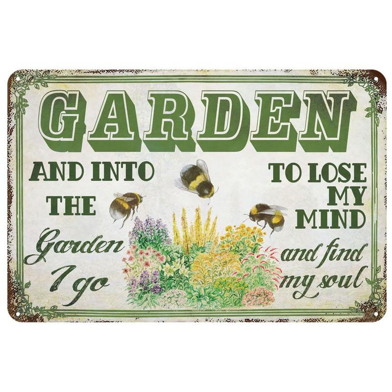 Sometimes I Wet My Plants Dirty Hoe Metal Tin Sign Wall Poster Plaque Vintage Iron Painting Decoration for Home Cafe Garden C