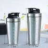 304 Stainless Steel Shaker Bottle for Protein Powder, Smoothies, and Fitness - Gift Cup