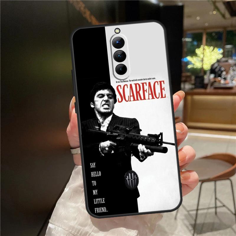 Scarface Al Pacino Tony Montana Phone Case For ZTE Nubia Red Magic 9 Pro Plus 6 7 8 Pro 6S 7S 8S Pro Plus 5G 5S 6R Cover