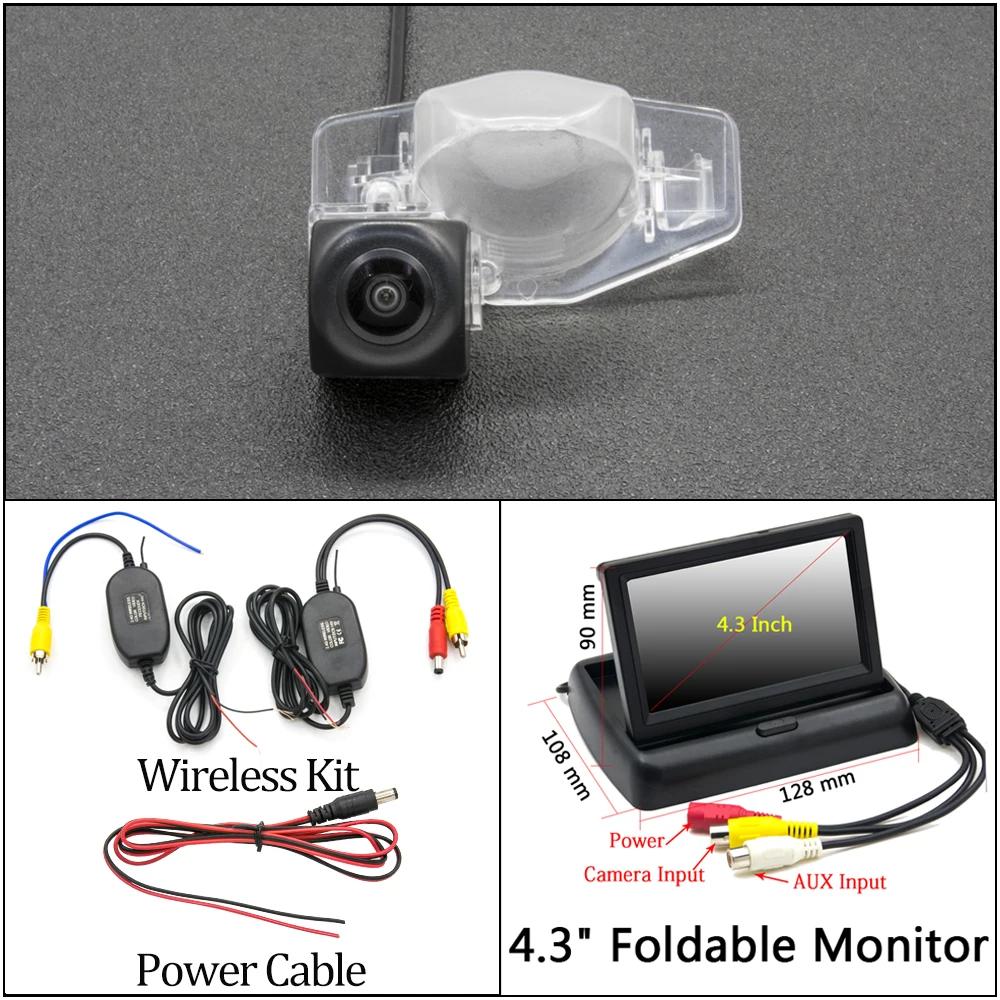 Owtosin HD 1280*720 Fisheye Rear View Camera For Honda Fit/Jazz MK2 2008 2009 2010 2011 2012 2013Car Parking Reversing Monitor