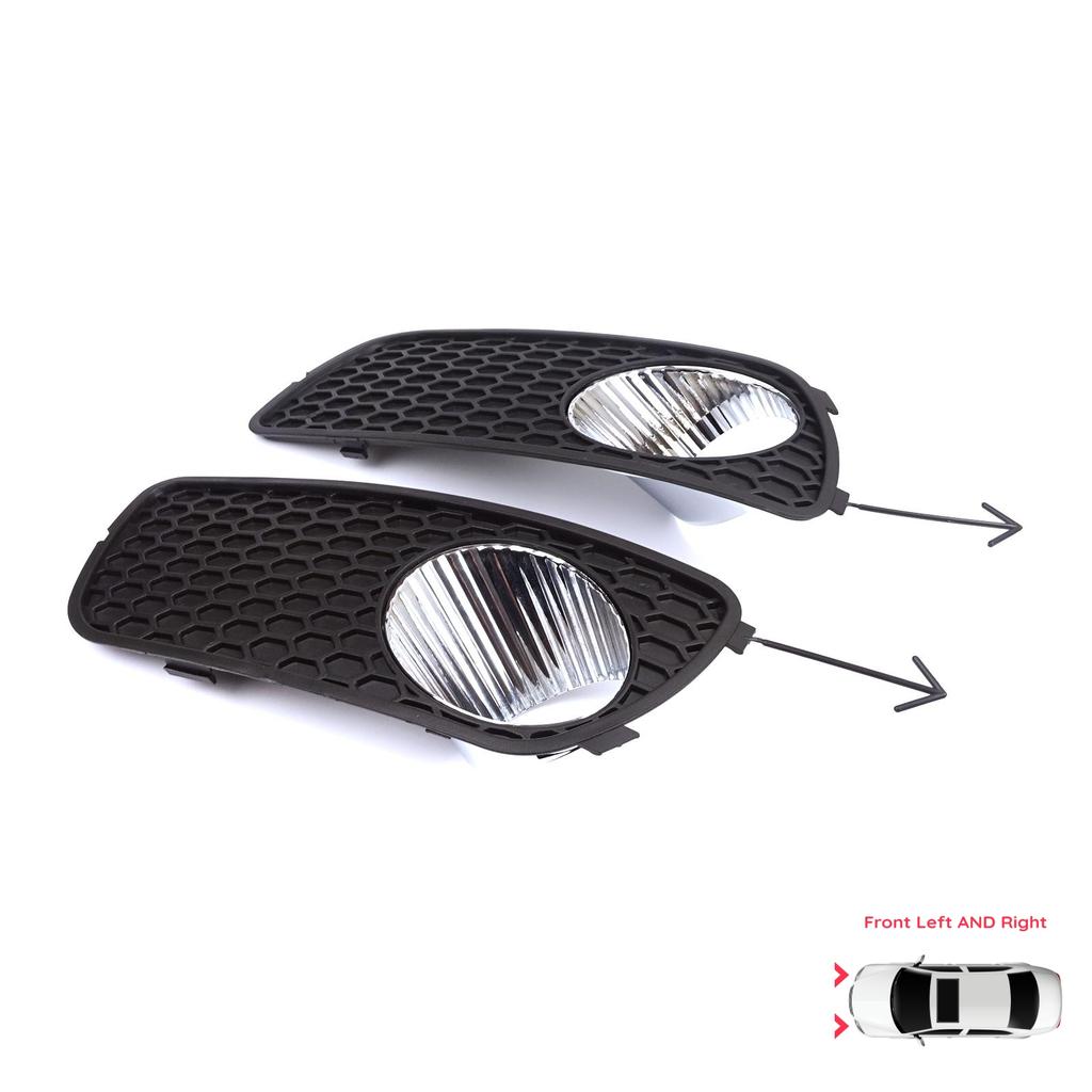 ESP1187 Front Bumper Fog Light Frame Housing Left Right for Fiat Palio Siena MK1 178 2007-2016 Albea 2002-2012 51703146 51703147
