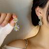 Супер Фея Темперамент Полный Цирконий Цветочные Серьги Женские Личности Моды Знаменитости Стиль Серьги Простые И Универсальные Серьги