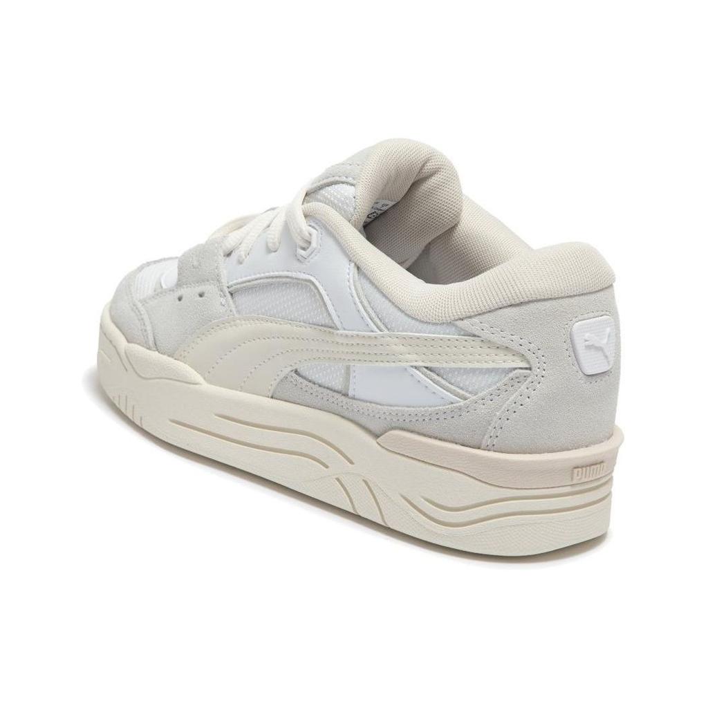 Puma 180 Round Toe Lace-Up Low-Top Sneakers Unisex Sneakers White Gray 389267-16
