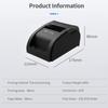 Bisofice Desktop 58mm Thermal Receipt Printer Wired Barcode Printer USB Connection with 1 Roll