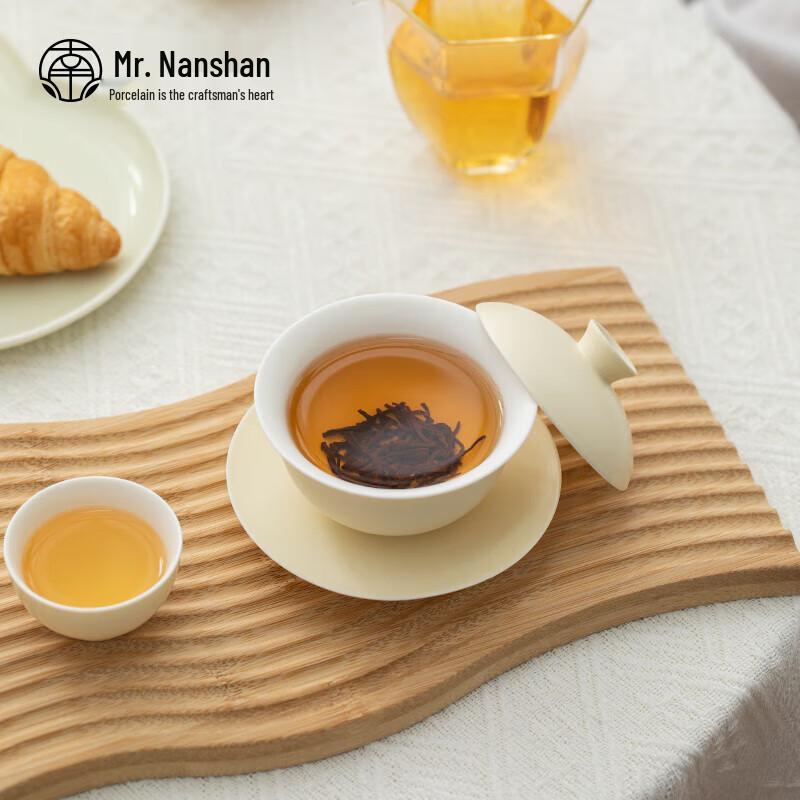 Nanshan Mr. Ceramic Sancai Gaiwan