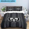 Leeds United Crest Design 3PCS Bedding Set 2D Printing (Includes 1 Duvet Cover + 2 Pillowcases Coreless), Bedroom decor,Fan gift