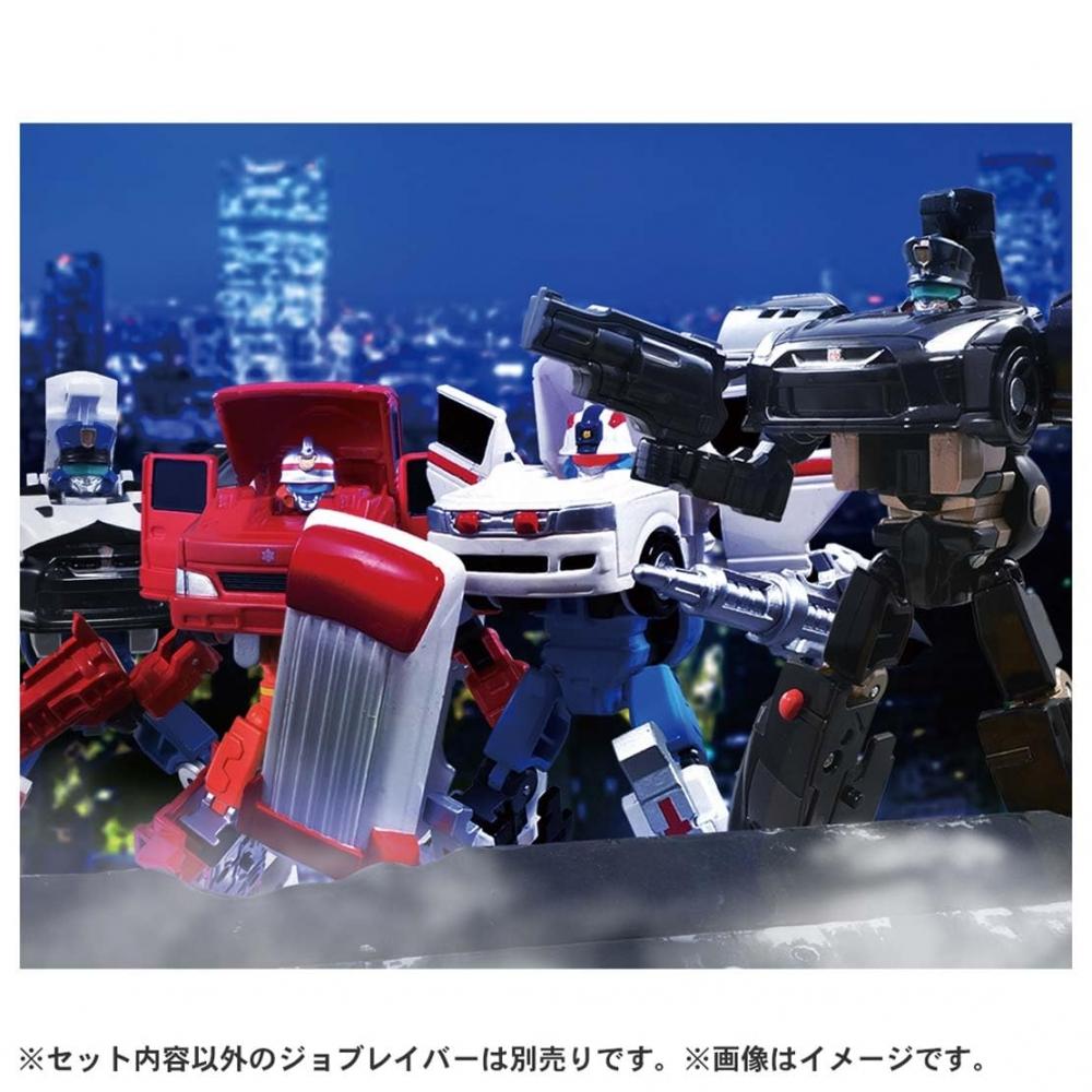 TAKARA TOMY "Tomica Job Labor Police Braver Zero Perfect Set" Мини-машинка Игрушка-машинка Возраст 3 года и старше Соответствует стандартам безопасности игрушек Сертификация ST Маркировка TOMICA