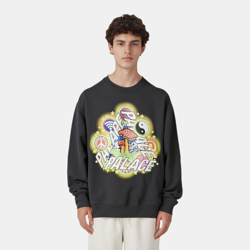 Palace Bun 5G Crew Navy Унисекс Топы Синий P23CW036
