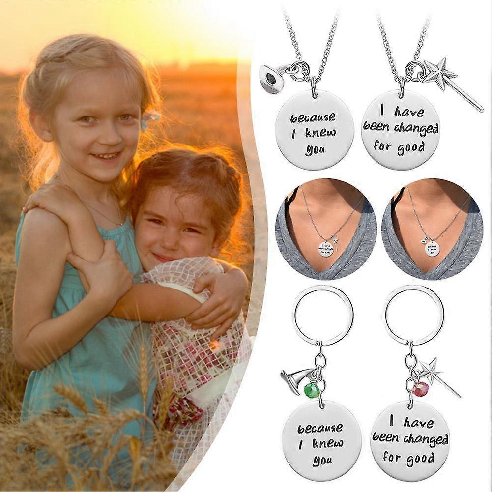 Alloy Necklace Sister Friendship Best Gift Necklace Set Necklace Gift