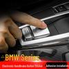 Декоративная крышка электронной ручного тормоза BMW: Совместимо с 5 Серией, 7 Серией, 5GT Автоматическая парковка Кнопка H Блестящая наклейка.