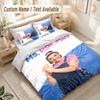 ms rachel Bedding Set, 1 Duvet Cover & 2 Pillowcases Soft Comfortable Bedroom Home Textile Decor