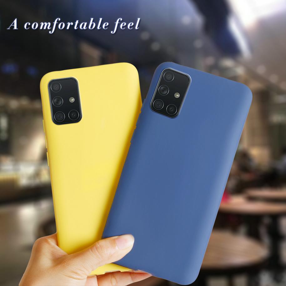 For Samsung A51 A71 Case 2019 High Quality Slim Soft Silicone Cover For Samsung Galaxy a71 SM-A715F A 71 a51 SM-A515F/DSN Bumper