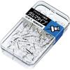 KOKUYO Plastic Thumbtack Daruma Type Transparent Kahi-25T