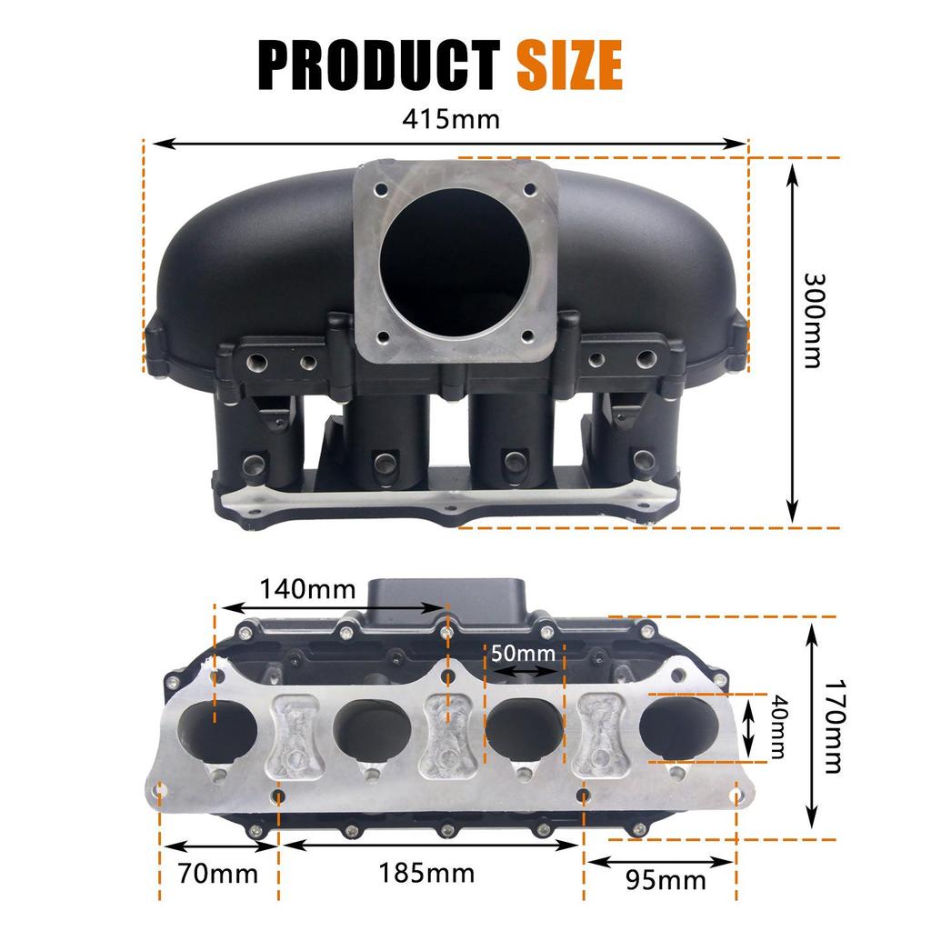 Впускной коллектор для Honda Civic 02-06 и RSX/RSX Type S K20A2/K20Z1/K24A1