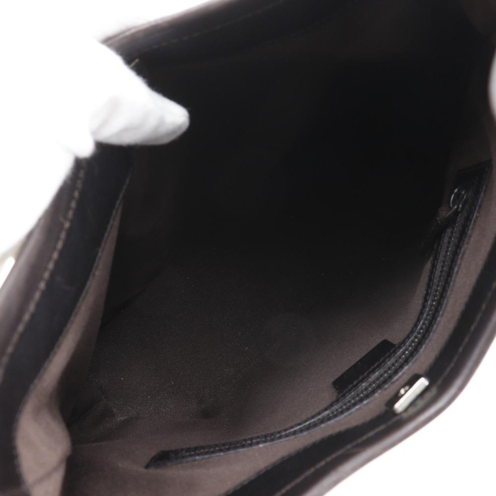 GUCCI Semi-Shoulder Shoulder Bag 1669 Brown GG canvas Women Used