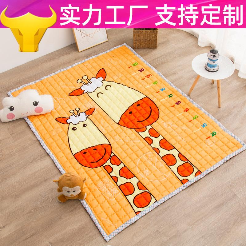 Коврик для забора для игр, утолщенный коврик для ползания, детский коврик, складной коврик для ползания, противоскользящий коврик