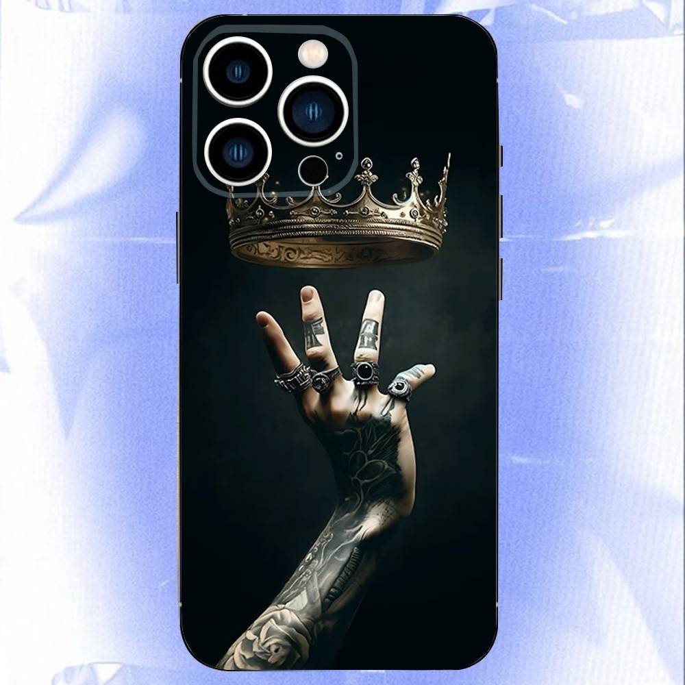 Mafia Russian Phone Case For iPhone 16,15,14,13,12,11,Mini,Pro,SE,MAX White Matte Shockproof Cover