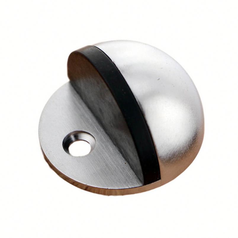 Zinc Alloy Modern Hotel Use DoorStops Sliding Glass Door Draft Stopper Shower Door Stop