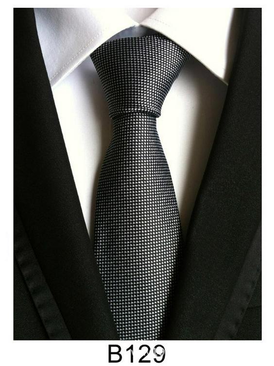 Мужской галстук ручной работы из полиэстерового шелка – повседневный, официальный или профессиональный