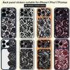 Космическая Галактика Вселенная Для iPhone 17 pro Max /17 pro Полное Покрытие Наклейка Кожаная Обёртка 3D Цветная Задняя Защитная Плёнка-Наклейка