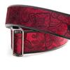 STRAPS Guitar 7cm PAISLEY Red RightOn! Strap, Wide, 95-150cm Long, VELVET-60