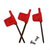Красный Torx Звездочка Гаечный Ключ Отвертка Высокопрочный Силовой Машинный Ключ-Инструмент для Разборки Аксессуары Компонент