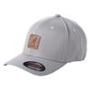 Шапка LEATHER PATCH FLEXFIT BB Patch Flex Silver XXL Size [Kangol] Мужская Женская (Кожаная обивка) kgsc007-серебряный-XXL