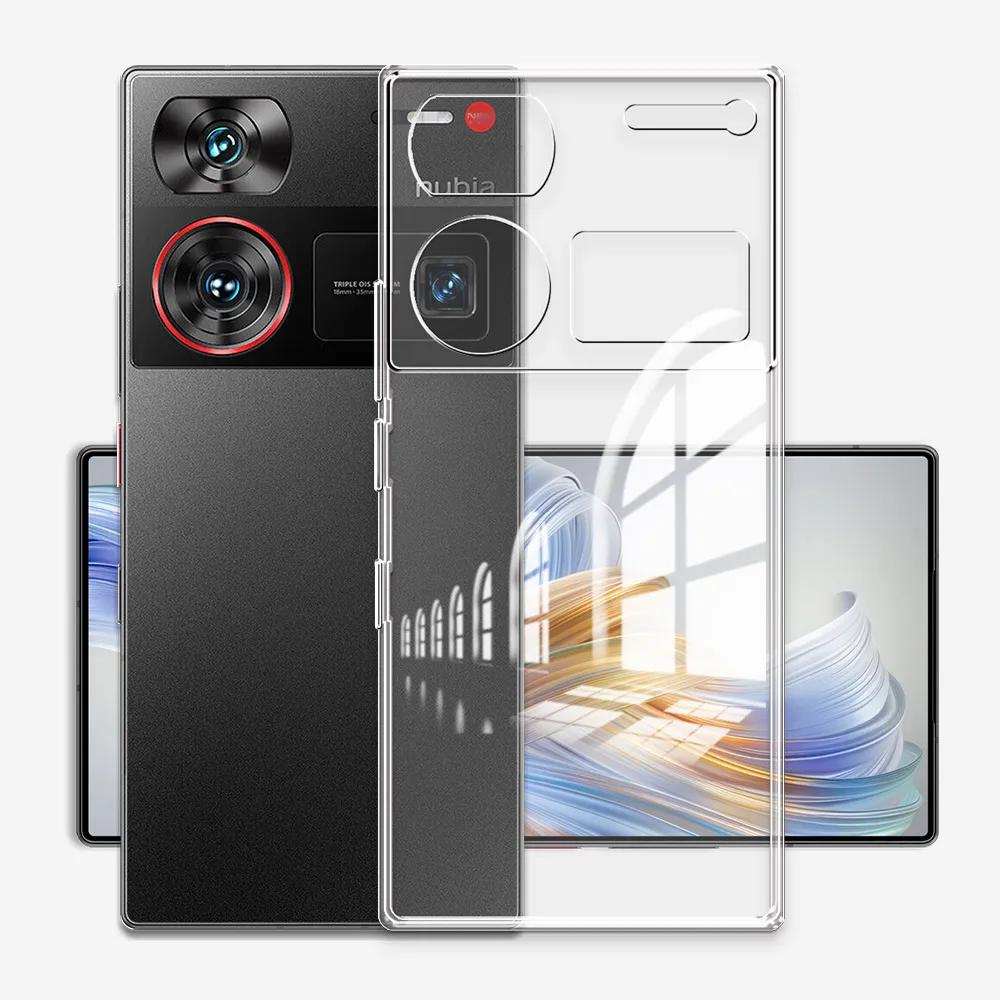 Чехол для ZTE Nubia Z60 Ultra Прозрачный Мягкий Силикон Защитный Чехол для Телефона Для ZTE Nubia Z60 Ultra NX721J Чехол Ударопрочный Задняя Крышка