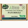 Patchouli 100%-Natural-Incense-Cones Handmade-Hand-Dipped Organic-Chemicals-Free for-Purification-Relaxation-Positivity