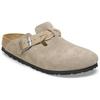 Birkenstock Boston Braided Suede Taupe Women Sneakers 1026667