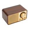 Ретро-деревянный Bluetooth-динамик с четким звуком и качеством звука, мини-портативный беспроводной винтажный деревянный динамик для