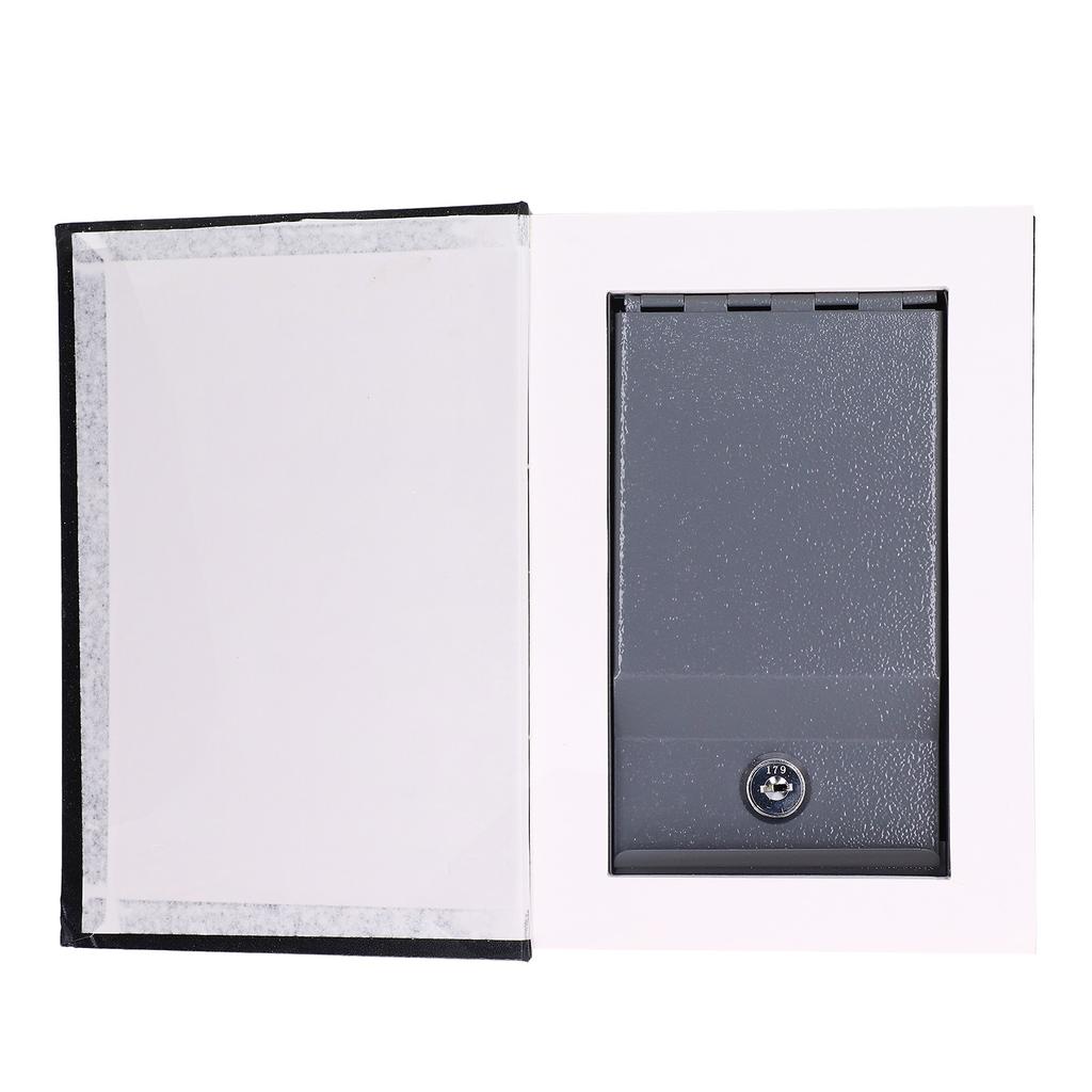 Книга-сейф Диверсия Высокая безопасность Имитация Книга Сейф Депозитная коробка с 2 ключами для школы дома