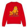 Garfield Unisex Adult Happy Face Sweatshirt