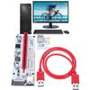 Pcie Pci-e Express 1x To 16x Удлинитель Райзер Карта Адаптер Btc Eth