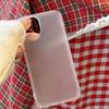 Простой чехол для телефона однотонный Для iphone 16 15 14 13 12 11 ProMax X/Xs Xr 7 8 plus Матовый Прозрачный Чехол