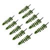 10/20pcs 9cm Pine Tree Model Green Scale Railway Layout Miniature Sand Table Scenery Model 1:100-1:150 Decoration Accessories