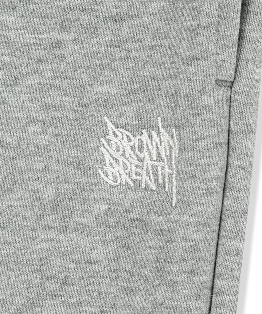 Широкие спортивные штаны BROWNBREATH с биркой Og Tag - Меланжевый серый