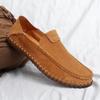 2024 Suede Leather Men Loafers Super Soft Casual Shoes For Men Slip On Male Moccasins Plus Size 38-47 Tenis Masculinos
